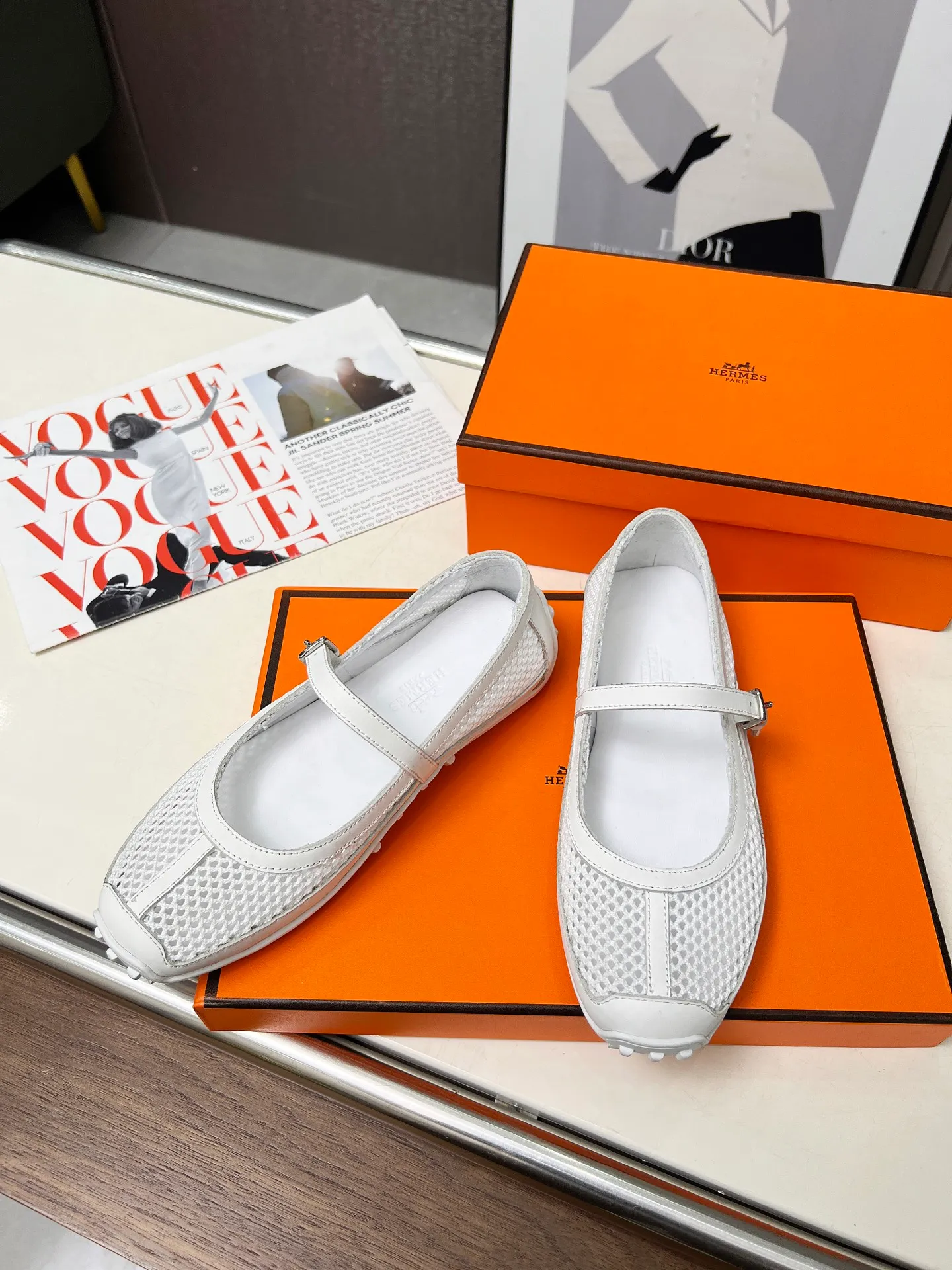 👟👟Ex-factory price 480👟👟Hermes New model! Original development, top layer cowhide! New crafting grid! In sheepskin, sheepskin padding! 35-41 yards